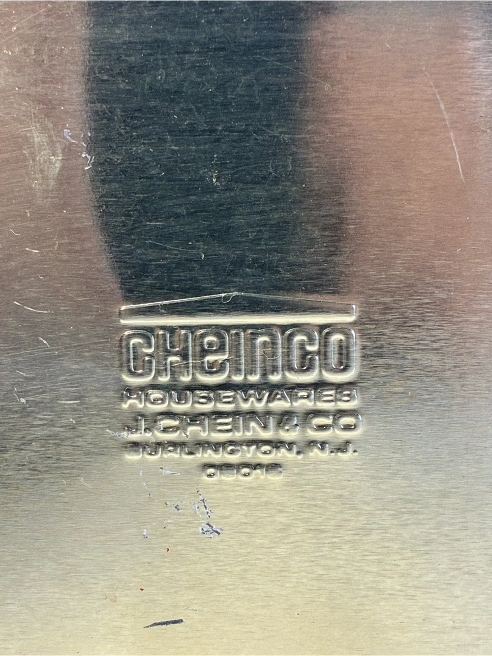Vintage CHEINCO Crystal Cane Sugar Tin Canister 1970s Brown Pure Cane Sugar